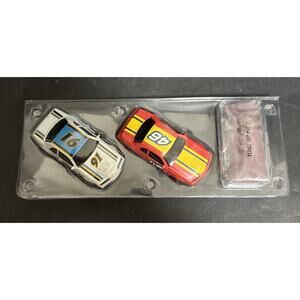 Life-Like HO Stock Car Track Ford Thunderbird # 91 & # 46 Turbo Blasters Tune Up